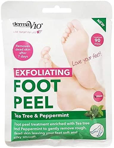 Derma V10 Exfoliating Foot Peel 90 Minute Treatment - Exclusive Deals Ltd - Exclusive Deals