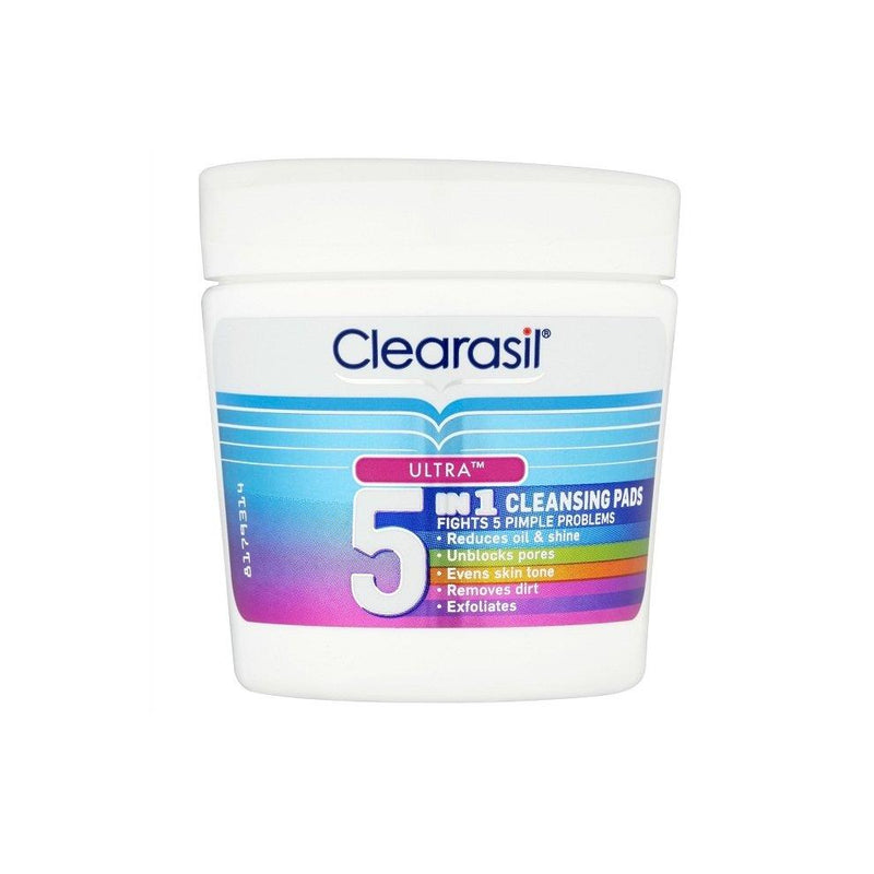 Clearasil Multi-Action 5in1 Cleansing Pads - Exclusive Deals Ltd - Exclusive Deals