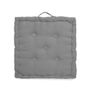 Cotton Booster Chair Pad 43 x 43cm Charcoal - Exclusive Deals Ltd - Exclusive Deals