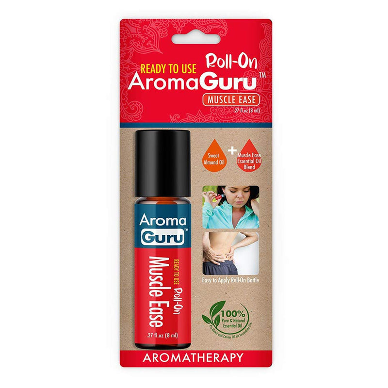 AromaGuru Roll On Muscle Ease 8ml - AromaGuru - Exclusive Deals