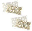 2pc Reversible Cushion Covers 30 x 50cm Mocha Paisley - Exclusive Deals - Exclusive Deals