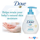 Dove Baby Head to Toe Wash Moisture 200ml - Exclusive Deals Ltd - Exclusive Deals