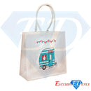 Jute Bag (H30xW29) - Blue Trailer - Exclusive Deals - Exclusive Deals