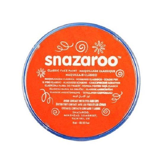 18ml Snazaroo Face & Body Paint [Dark Orange] - Snazaroo - Exclusive Deals