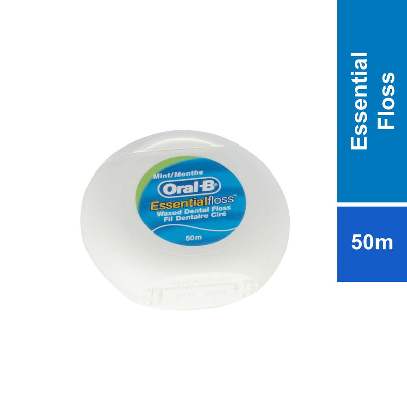 Oral B Essential Dental Floss 50M [Mint] - Exclusive Deals Ltd - Exclusive Deals