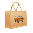 Large Jute Shopping Bags You Are My Sunshine Camper - Exclusive Deals - Exclusive Deals
