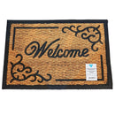 Welcome 1 Coir Door Anti-Slip Household Mat 40 x 60cm - Exclusive Deals Ltd - Exclusive Deals