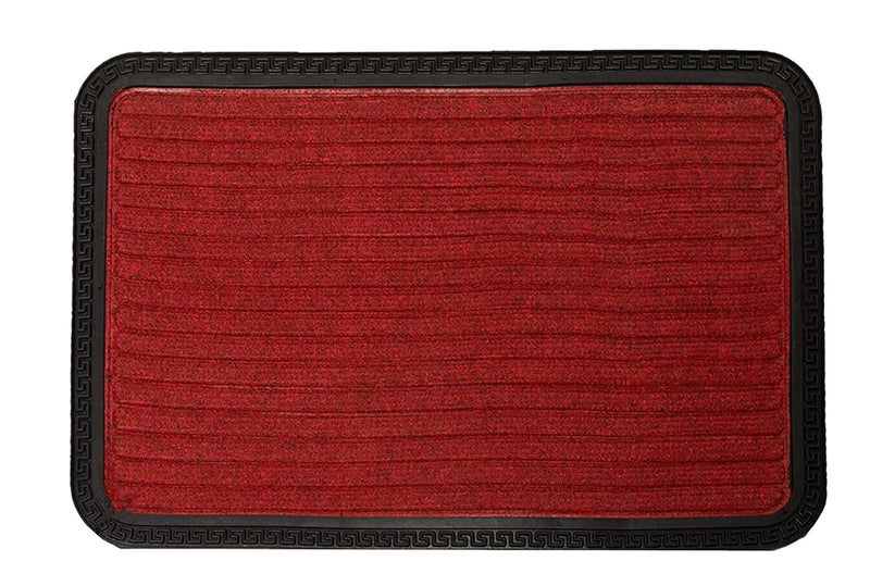Door Mat Non-Slip Door Rug 40 x 60cm Classic Red - Exclusive Deals Ltd - Exclusive Deals