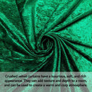 Crushed Velvet Eyelet Curtains - Exclusive Deals - Exclusive Deals