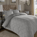 600 TC Jacquard Duvet Cover Set Oxford Pillowcases