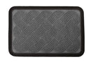 Door Mat Non-Slip Door Rug 40 x 60cm Knot Grey - Exclusive Deals Ltd - Exclusive Deals