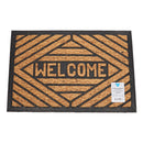 Welcome 3 Coir Door Anti-Slip Household Mat 40 x 60cm - Exclusive Deals Ltd - Exclusive Deals