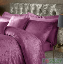 Roseley Single Crushed Velvet Duvet Cover Pink - Exclusive Deals - Exclusive Deals