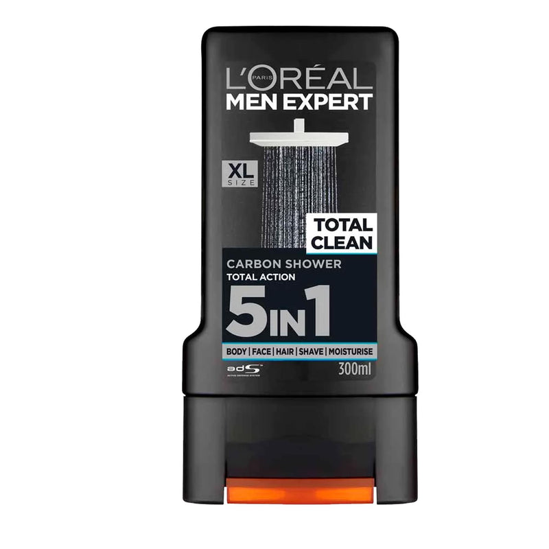 Loreal Men Expert Shower Gel Total Clean 300ml - Exclusive Deals Ltd - Exclusive Deals