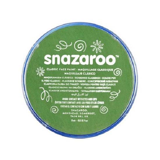 18ml Snazaroo Face & Body Paint [Grass Green] - Snazaroo - Exclusive Deals
