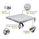 Water-resistant chair Pads Removable Cushion Covers