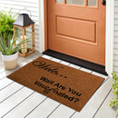 Are You Vaccinated? Coir Door Anti-Slip Household Mat 40 x 60cm - Exclusive Deals - Exclusive Deals