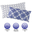2pc Reversible Cushion Covers 30 x 50cm - Exclusive Deals - Exclusive Deals