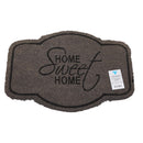 Grey Home Sweet Home Coir Door Anti-Slip Household Mat 40 x 60cm - Exclusive Deals Ltd - Exclusive Deals