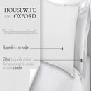 600 TC Duvets Covers and Extra Oxford Plain Pillowcases