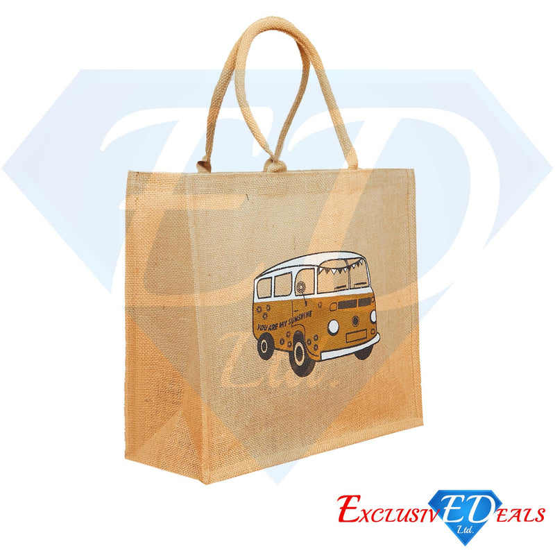 Jute Bag (H30xW29) - You Are My Sunshine Camper - Exclusive Deals - Exclusive Deals