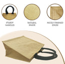 Mini Jute Bags Various Colours (H25xW24) - Exclusive Deals Ltd - Exclusive Deals