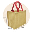 Mini Jute Bags Various Colours (H25xW24) - Exclusive Deals Ltd - Exclusive Deals