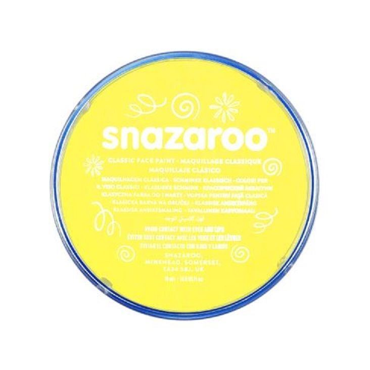 18ml Snazaroo Face & Body Paint [Pale Yellow] - Snazaroo - Exclusive Deals