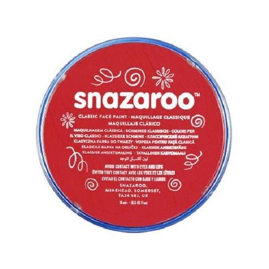 18ml Snazaroo Face & Body Paint [Bright Red] - Snazaroo - Exclusive Deals