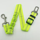 Dog Car Seat Belts Anti Shock Lime Green - Exclusive Deals Ltd - Exclusive Deals