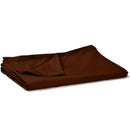 Egyptian Cotton Flat Bed Sheet 400TC Brown / Double - Exclusive Deals - Exclusive Deals