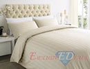 250TC 100% EGYPTIAN COTTON SATEEN STRIPE Duvet Quilt Cover Bedding Set - Exclusive Deals Ltd - Exclusive Deals