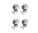 Glass Knob Ball for Door Cabinet x 4 - Exclusive Deals Ltd - Exclusive Deals